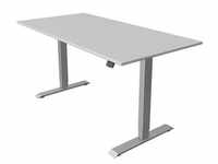 Höhenverstellbarer Steh-Sitz-Tisch (elektrisch) »Move 1« 160 cm grau, Kerkmann,