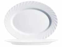 Platte oval »TRIANON White« 35 cm weiß, Arcoroc