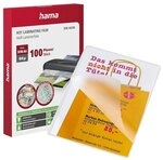 Hama 100x Laminierfolien 80 &micro;m transparent
