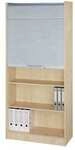 HAMMERBACHER Rollladenschrank &raquo;Q-Line&laquo; 90 cm breit braun, 90x200.4x40 cm