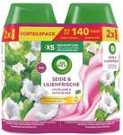 AIR WICK 2x Raumduft-Nachf&uuml;ller Freshmatic Max Pure &raquo;Seide & Lilienfrische&laquo;
