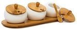 relaxdays Gew&uuml;rzhalter &raquo;JIAO&laquo; braun