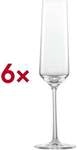 Zwiesel Glas 6x Riesling Wei&szlig;weinglas &raquo;Pure&laquo; 300 ml transparent, 22 cm