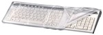 Hama Tastatur-Staubschutzhaube transparent, 48x5x22 cm