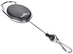 Durable Ausweishalter &raquo;Jojo Style&laquo; mit Federhaken schwarz, 5.6 cm