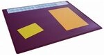 Durable Schreibtischunterlage 65x50 cm rot