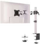 Durable Monitorhalterung &raquo;SELECT&laquo; f&uuml;r 1 Monitor grau, 42.9x44.8x10 cm