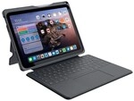 DEQSTER Tablet-Tastatur &raquo;Smart Rugged Touch PLUS Keyboard 10,9"&laquo; schwarz Apple iPad