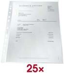Leitz Prospekth&uuml;llen &raquo;re:cycle&laquo; 4791 A4 genarbt - 25 St&uuml;ck transparent, 23x30.5