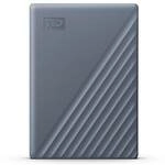 WD externe HDD-Festplatte &raquo;My Passport mit USB-C&laquo; 6 TB grau, 7.5x2.1x10.7 cm