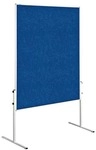 Legamaster Moderationstafel &raquo;ECONOMY&laquo; Filz blau, 194 cm