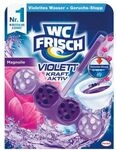 WC FRISCH WC-Duftsp&uuml;ler Violettsp&uuml;ler &raquo;Kraft Aktiv Magnolie&laquo; violett