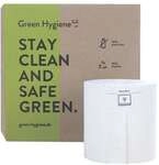 Green Hygiene 8 Recycling-Handtuchrollen &raquo;Hannelore&laquo; f&uuml;r Autocut- und