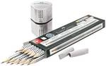 Faber-Castell Bleistift-Set &raquo;GRIP 2001&laquo; HB silber