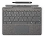 Microsoft Tablet-Tastatur &raquo;Pro + Slim Pen 2&laquo; Platin silber, 28.91x0.489x22.61 cm