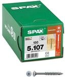 SPAX Universalschrauben T20 Tellerkopf WIROX 5 x 107 mm 150 St&uuml;ck