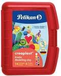 Pelikan 14 Stangen Kinderknete &raquo;Creaplast&laquo; rotes Etui