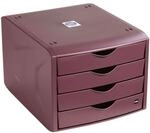 helit Schubladenbox &raquo;the green chameleon&laquo; rot, 22.9x3.8x30.6 cm