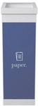 Paperflow Abfallbeh&auml;lter wei&szlig; 60 L - f&uuml;r Papier wei&szlig;
