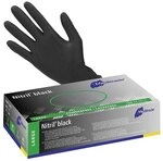 Meditrade 100er-Pack Nitril Einmalhandschuhe &raquo;Nitril&reg; black&laquo; L schwarz,