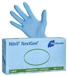 Meditrade 100er-Pack Nitril Einmalhandschuhe &raquo;Nitril&reg; NextGen&reg;&laquo; L blau,