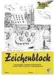 folia Zeichenblock mit Leinenecken A3 10 Blatt 120 g/m&sup2;, 29.7x42 cm