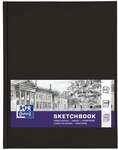 Oxford Sketchbook A4 gebunden - 96 Blatt schwarz