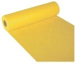 Papstar Tischl&auml;ufer 40 cm &raquo;Soft Selection einfarbig&laquo; 24 m Rolle gelb, 40 cm