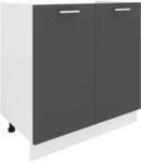 VCM Waschbeckenschrank &raquo;Esilo&laquo; grau, 80x82x46 cm