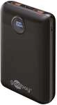goobay Schnelllade Powerbank 20000 mAh schwarz schwarz, 7x10.9x2.83 cm