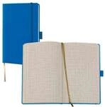 Lediberg Notizbuch &raquo;Tucson&laquo; kariert A6 blau blau