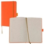Lediberg Notizbuch &raquo;Tucson&laquo; kariert A6 orange orange