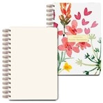 LUMA KARTENEDITION Notizbuch &raquo;Pocket Flower&laquo; blanko A5 100 Seiten mehrfarbig