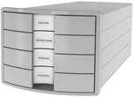 HAN Schubladenbox &raquo;IMPULS&laquo; DIN A4/C4 grau, 28x23.5x36.7 cm