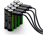 VERICO 8x USB-Akkus mit Ladekabel &raquo;LoopEnergy AA2550&laquo; Mignon AA 1700 mAh