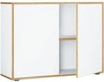 VCM Aktenschrank &raquo;Salia&laquo; 2 OH breit wei&szlig;, 100x74x32 cm