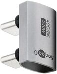 goobay USB 4 Adapter 180&deg; U-Form