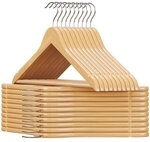 OTTO Office Kleiderb&uuml;gel aus Holz 20 St&uuml;ck braun