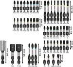 BOSCH Bit-Set PRO Impact 50-teilig silber