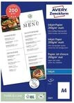 Avery Zweckform Fotopapier &raquo;2681&laquo; DIN A4 200 g/m&sup2; 50 Blatt wei&szlig;