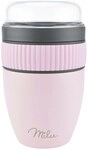Milu M&uuml;sli-Becher-Set 3-tlg. pink, 10x17.5x10 cm