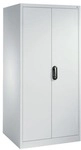 CP Stahlschrank mit Fl&uuml;gelt&uuml;ren 93 x 195 cm 8924-00 7035/x grau, 93x195x80 cm