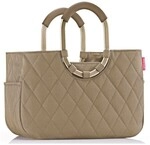 reisenthel Einkaufskorb &raquo;loopshopper M frame rhombus olive&laquo; gr&uuml;n, 40x26x20 cm