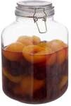 relaxdays Einmachglas 3 L wei&szlig;