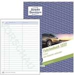 Avery Zweckform Fahrtenbuch f&uuml;r PKW &raquo;1222&laquo; (A5 hoch) wei&szlig;, 14.8x21 cm