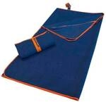 dyckhoff Mikrofaser Handtuch mit Rei&szlig;verschluss 80x180,0 cm blau