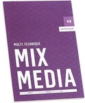 R&Ouml;MERTURM Zeichenblock MIX MEDIA A4 300 g/m&sup2; wei&szlig;