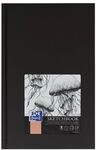 Oxford Sketchbook A5 gebunden - 96 Blatt schwarz