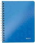 Leitz Collegeblock &raquo;WOW 4641&laquo; A5 kariert, FSC-Papier blau