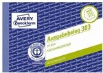 Avery Zweckform Formularbuch &raquo;Ausgabebeleg mit Dokumentendruck&laquo; gelb, 14.8x10.5 cm